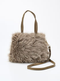 【WEB限定】【2WAY】シャギー フェイクファー トートバッグ