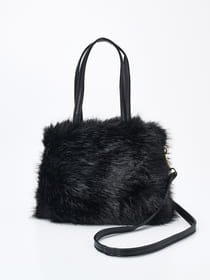 【WEB限定】【2WAY】シャギー フェイクファー トートバッグ