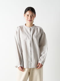 ショルダーギャザーブラウス