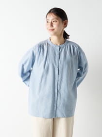 ショルダーギャザーブラウス