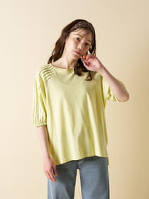 【愛着シリーズ】タックラグラン半袖Tシャツ