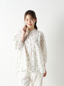フラワーギャザーブラウス