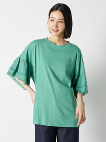 【愛着シリーズ】シフリーフレア袖Tシャツ