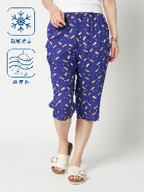 【ｲﾂﾃﾞﾓﾄﾞｺﾃﾞﾓ】さらりらイージーストレートパンツ
