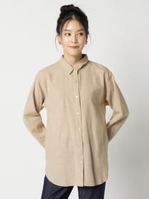 ベーシックガーゼシャツ