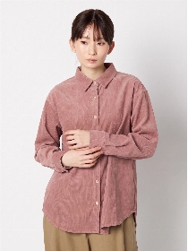 ベーシックコーデュロイシャツ