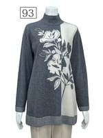 タイムセール】カシミヤインターシャプルオーバー（70470451