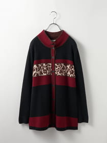 カシミヤフラワーカーディガン