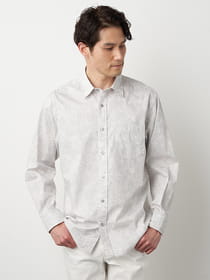 中花柄プリントシャツ Made with Liberty Fabric