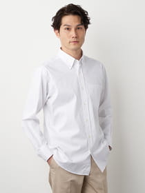 ピンオックスボタンダウンシャツ