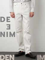 1ST TYPE NO COLLAR WHITE DENIM JACKET ＜LIMITED＞ – CALEE
