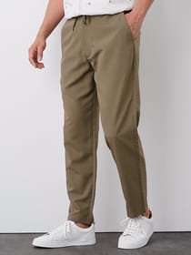 リネンライクイージーパンツ