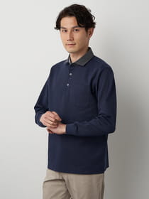 ベーシックカノコ長ポロ