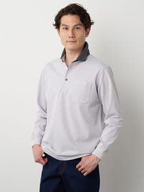 ベーシックカノコ長ポロ