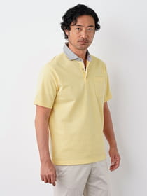ベーシックカノコ半袖ポロ