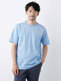 パネルボーダー半袖Tシャツ