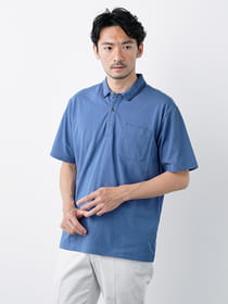 【Repur加工】コットンカノコ半袖ポロ