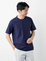 【Repur加工】ピンボーダー半袖Tシャツ