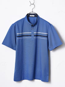 テープスタンド半袖ポロ