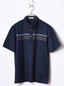 テープスタンド半袖ポロ