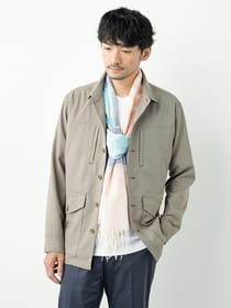 マルチカラーボーダーストール