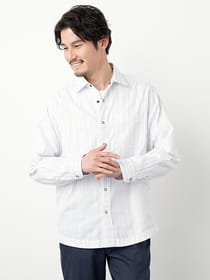 ≪WEB限定/1,111円OFF！対象商品≫バックストライプリバーシブルシャツアウター