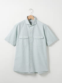 【3buy40%OFF！対象商品】半袖シャツアウター