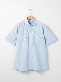 【3buy40%OFF！対象商品】半袖シャツアウター