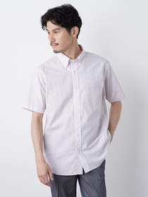 ≪WEB限定/1,111円OFF！対象商品≫ミックスギンガムクレイジーパターン半袖シャツ