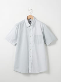 ≪WEB限定/1,111円OFF！対象商品≫ミックスギンガムクレイジーパターン半袖シャツ