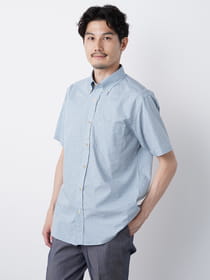 タッターソールチェック半袖シャツ