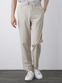 フェイクリネンイージーパンツ