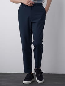 フェイクリネンイージーパンツ