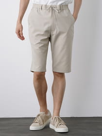 フェイクリネンハーフパンツ