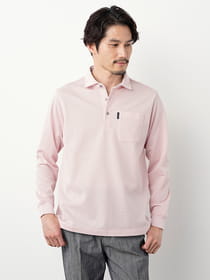 【3buy40%OFF！対象商品】カノコ長袖ポロ