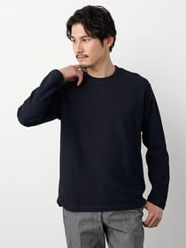 リンクスクルーネック長袖T