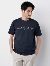 送料/関税込【RHUDE】ロゴ 半袖Tシャツ コットン 6ecccf2c-570f-40df-ad66-