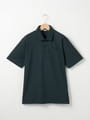 ランダムリブ半袖ポロ
