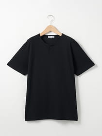ランダムリブ半袖Tシャツ