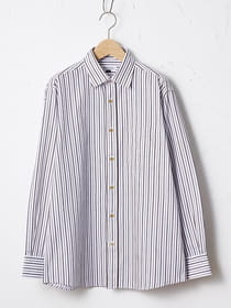 オルタネートストライプシャツ