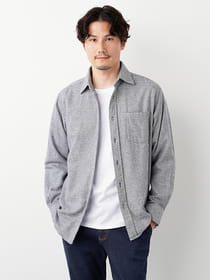 ハウンドトゥースチェックシャツ