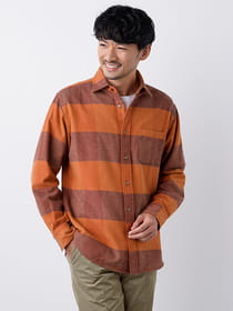 ぬくいとビッグチェックシャツ