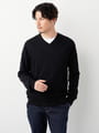 【早割30%OFF対象】ウォッシャブルＶネックニット