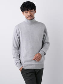 ≪WEB限定/1,111円OFF！対象商品≫ウォッシャブルタートルネックニット