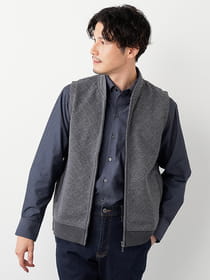 ダイヤジャカードベスト