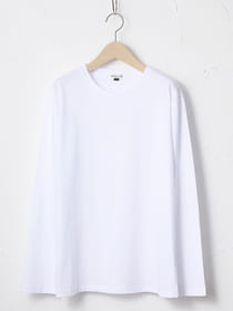 ベーシッククルーネックロンT