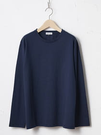 ベーシッククルーネックロンT