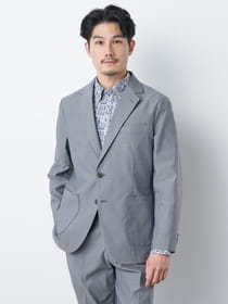 【サプライズセール！対象アイテム】マイクロヘリンボンセットアップジャケット