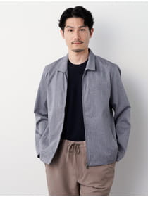 リネンブレンドサマーブルゾン