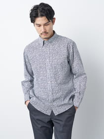 【ブラックフライデー/特別価格】ベリーシードプリント長袖シャツ
